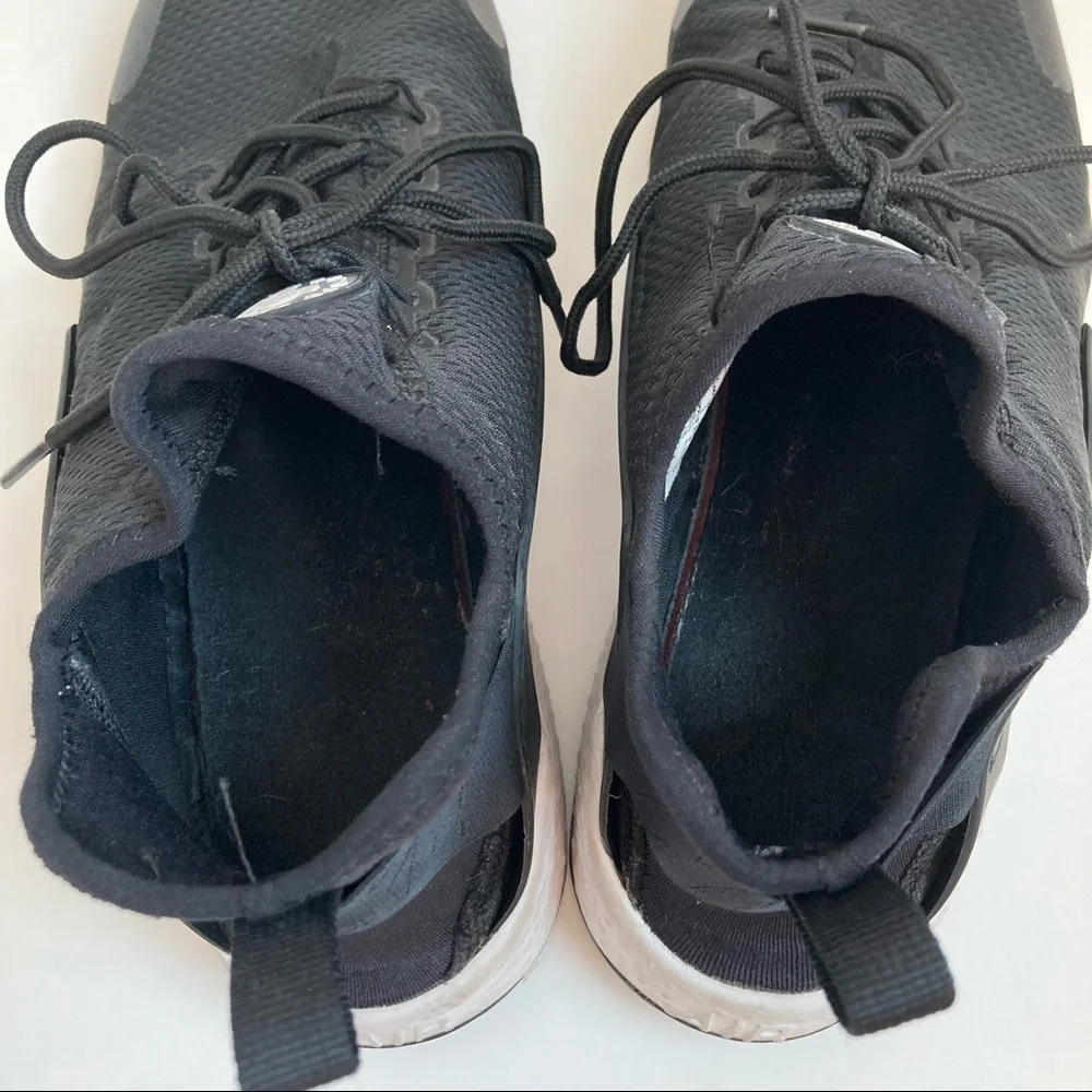 Nike Air Huarache Black Running Shoes Sz 10.5 RN 89151-008